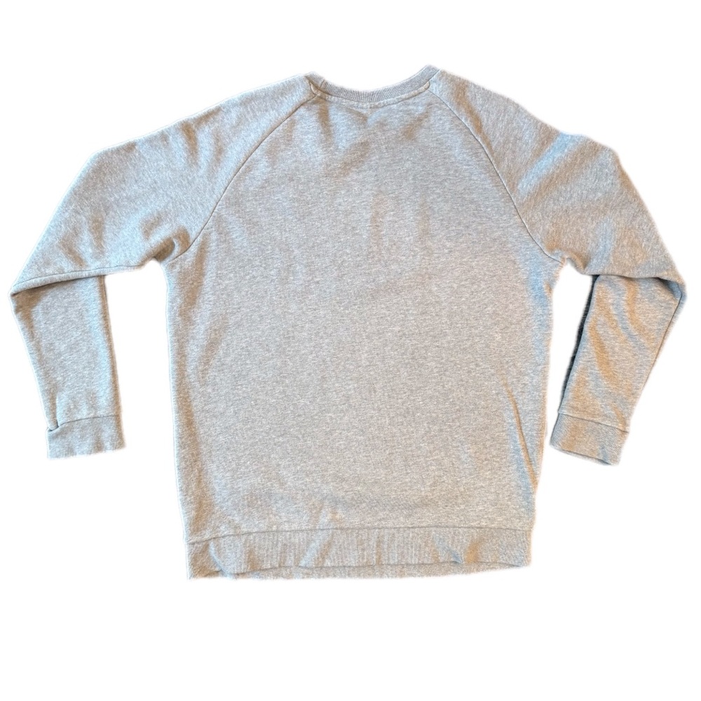 Adidas Men's Crewneck Sweater in Light Gray - Picture 5 of 6